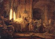 REMBRANDT Harmenszoon van Rijn The Parable of the Labourers in the Vineyard